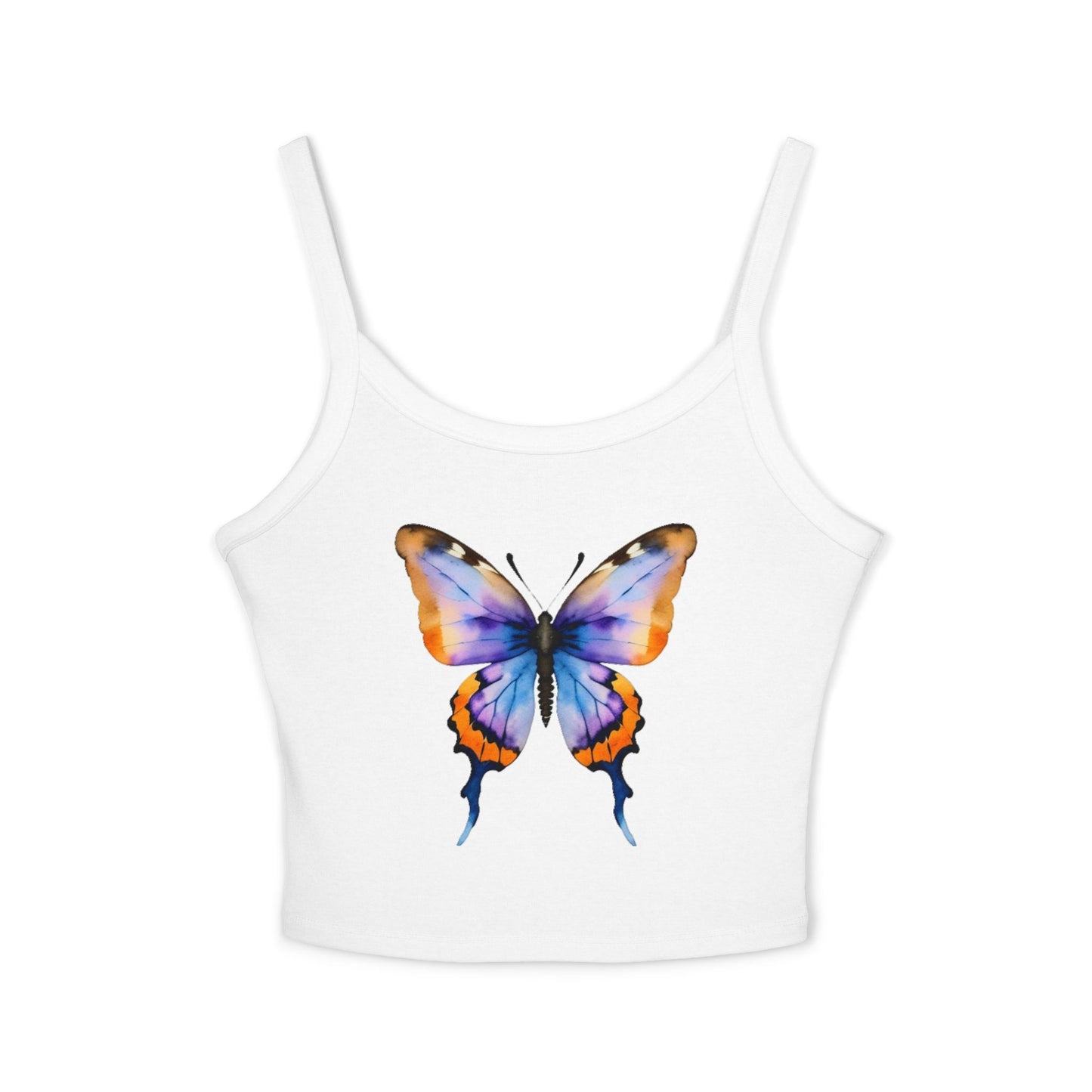 Butterfly - Women's Spaghetti Strap Tank Top