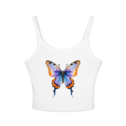 Butterfly - Women's Spaghetti Strap Tank Top