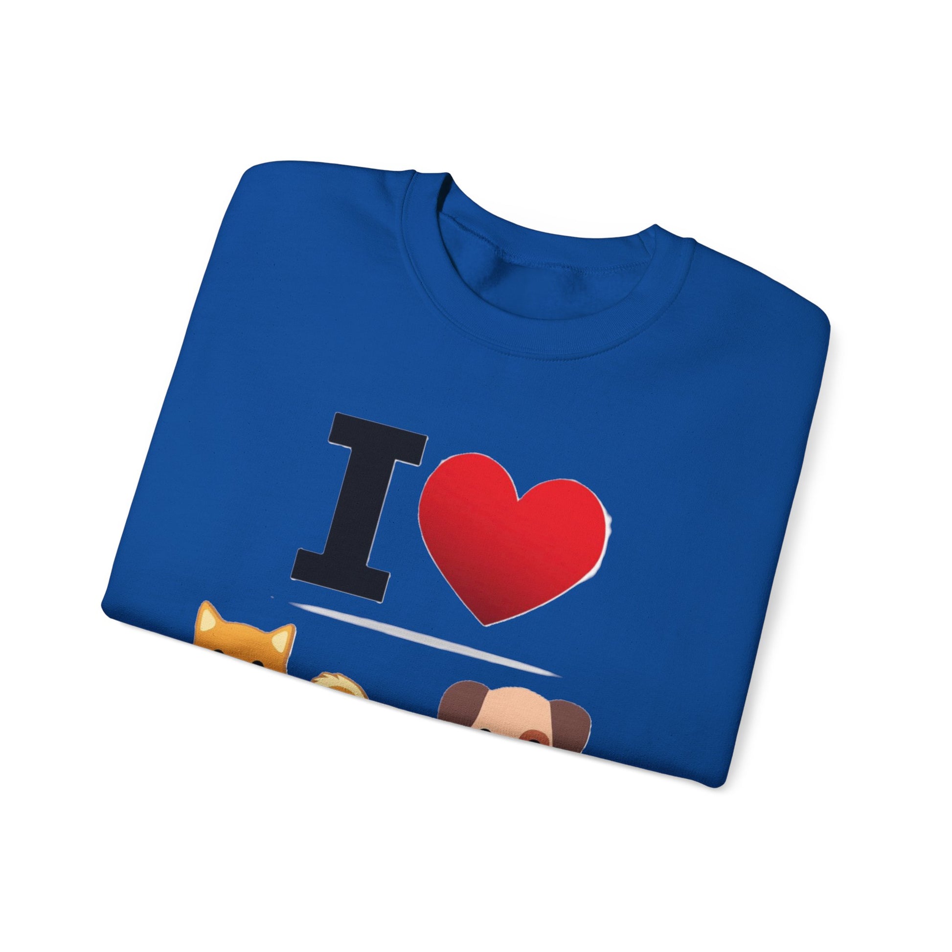 I Heart Dogs - Crewneck Sweatshirt - Better Mode