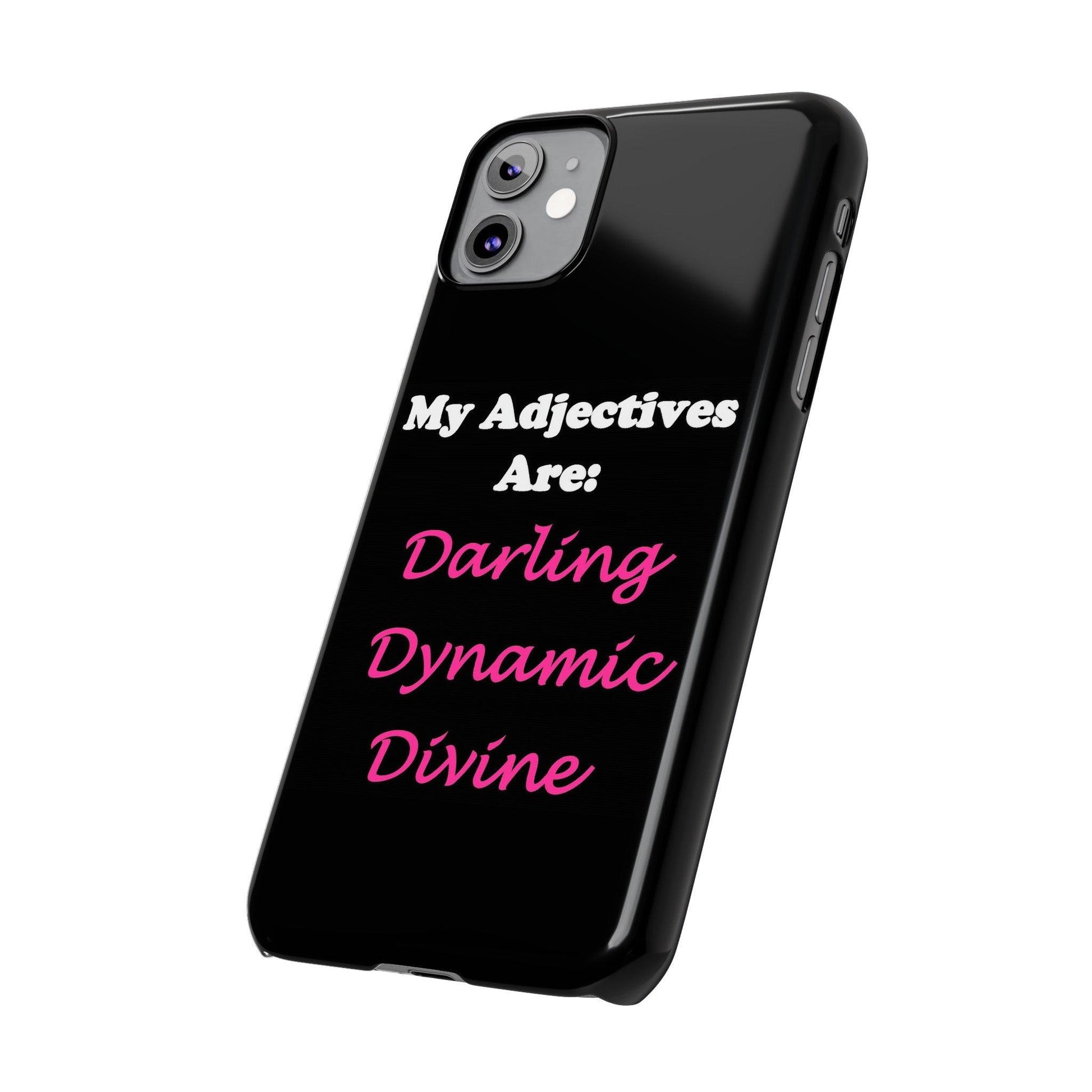 Darling (Black) - Slim Phone Cases - Better Mode