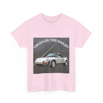 Unleash The Beast Classic Cars 2 - Unisex Heavy Cotton T-Shirt