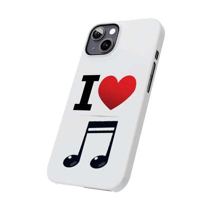 I Heart Music - Slim Phone Cases