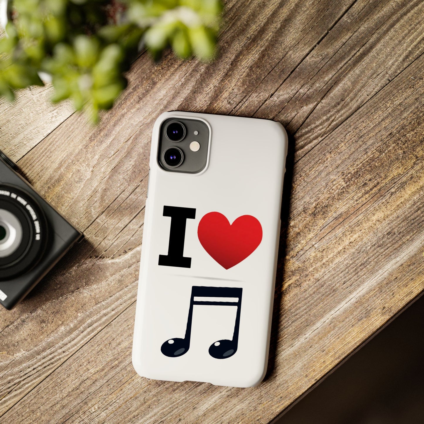 I Heart Music - Slim Phone Cases