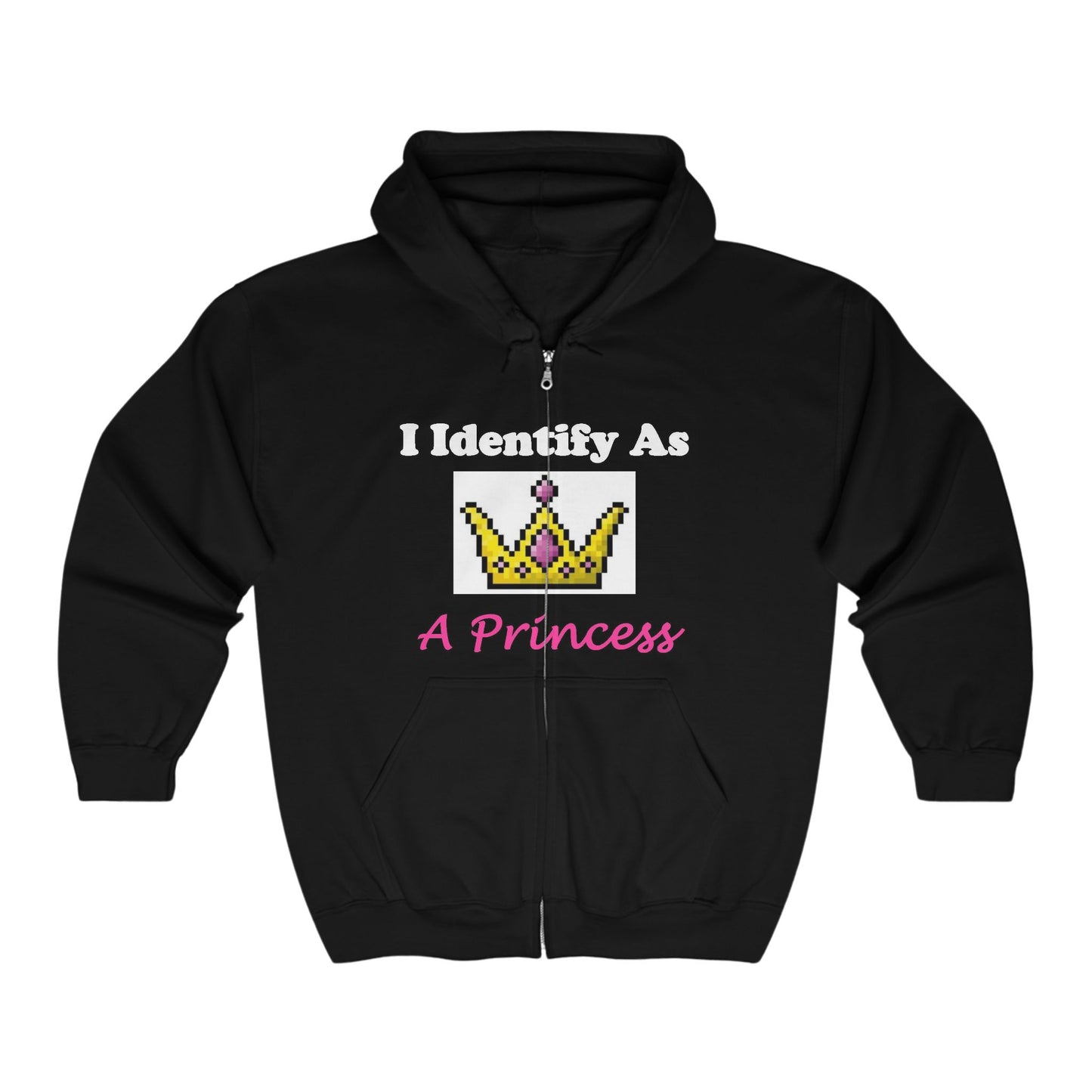 ID Princess - Full Zip Hooded Sweatshirt