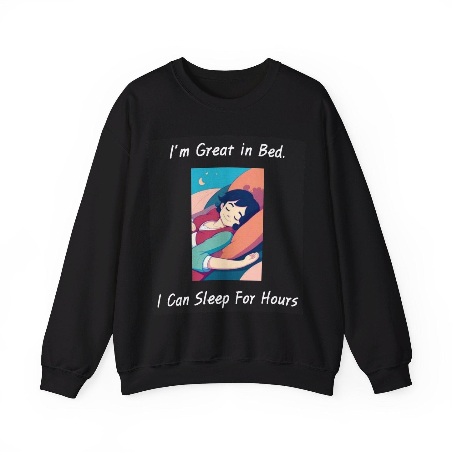 Great In Bed - Unisex Heavy Blend™ Crewneck Sweatshirt