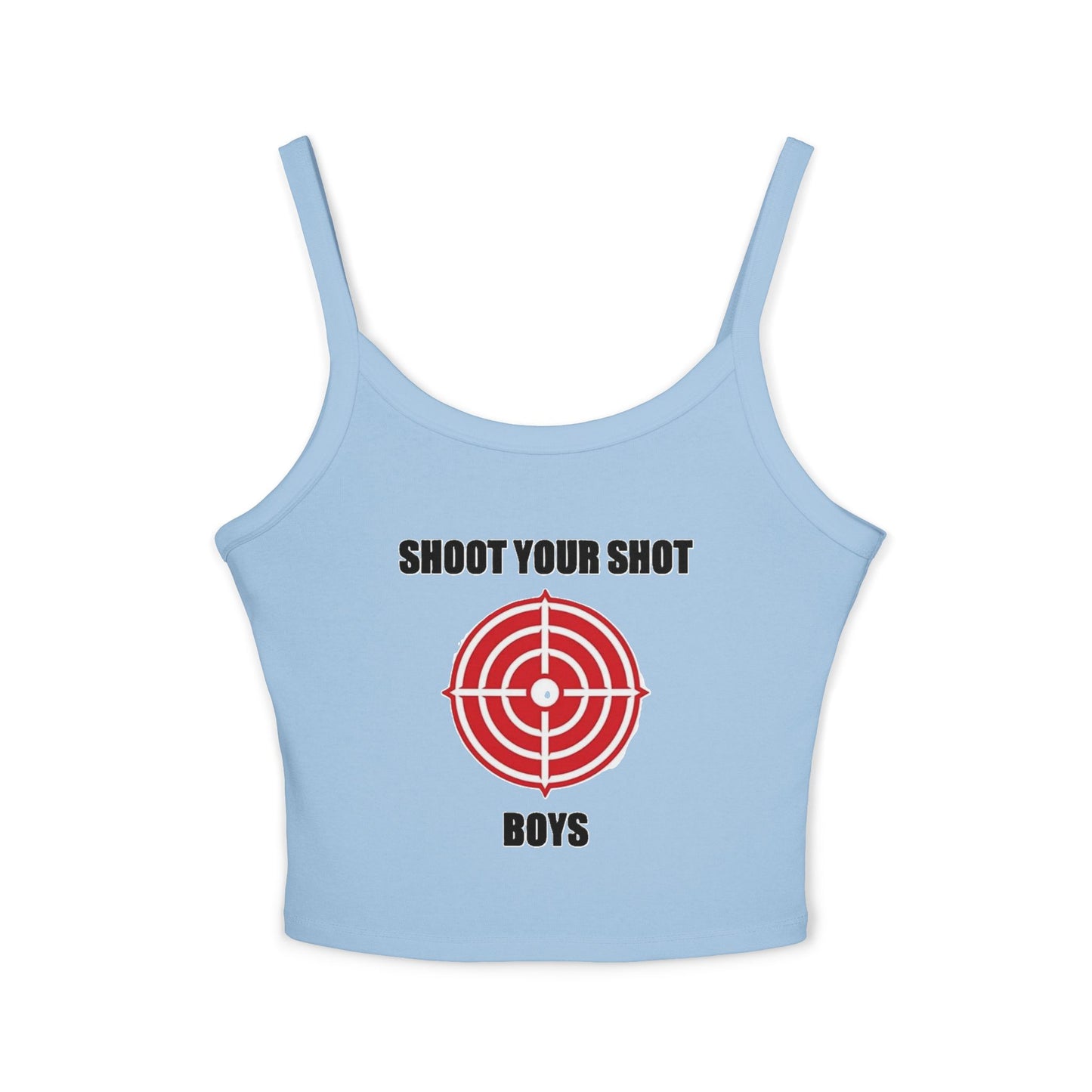 Shoot Your Shot - Women's Spaghetti Strap Tank Top