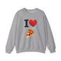 I Heart Pizza - Crewneck Sweatshirt - Better Mode