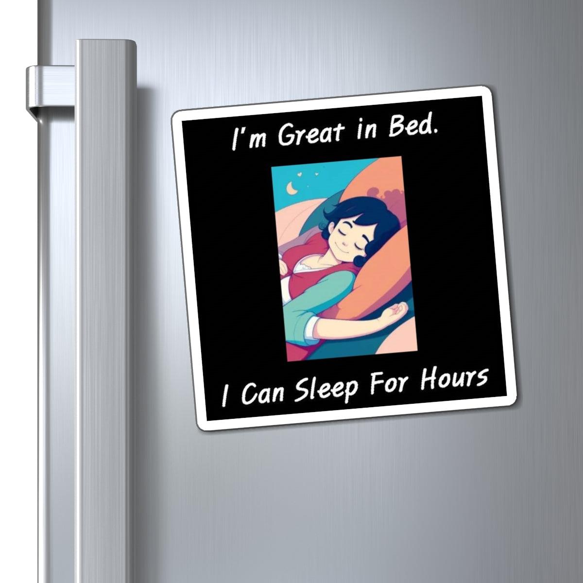 Great In Bed (Black) - Magnets - Better Mode