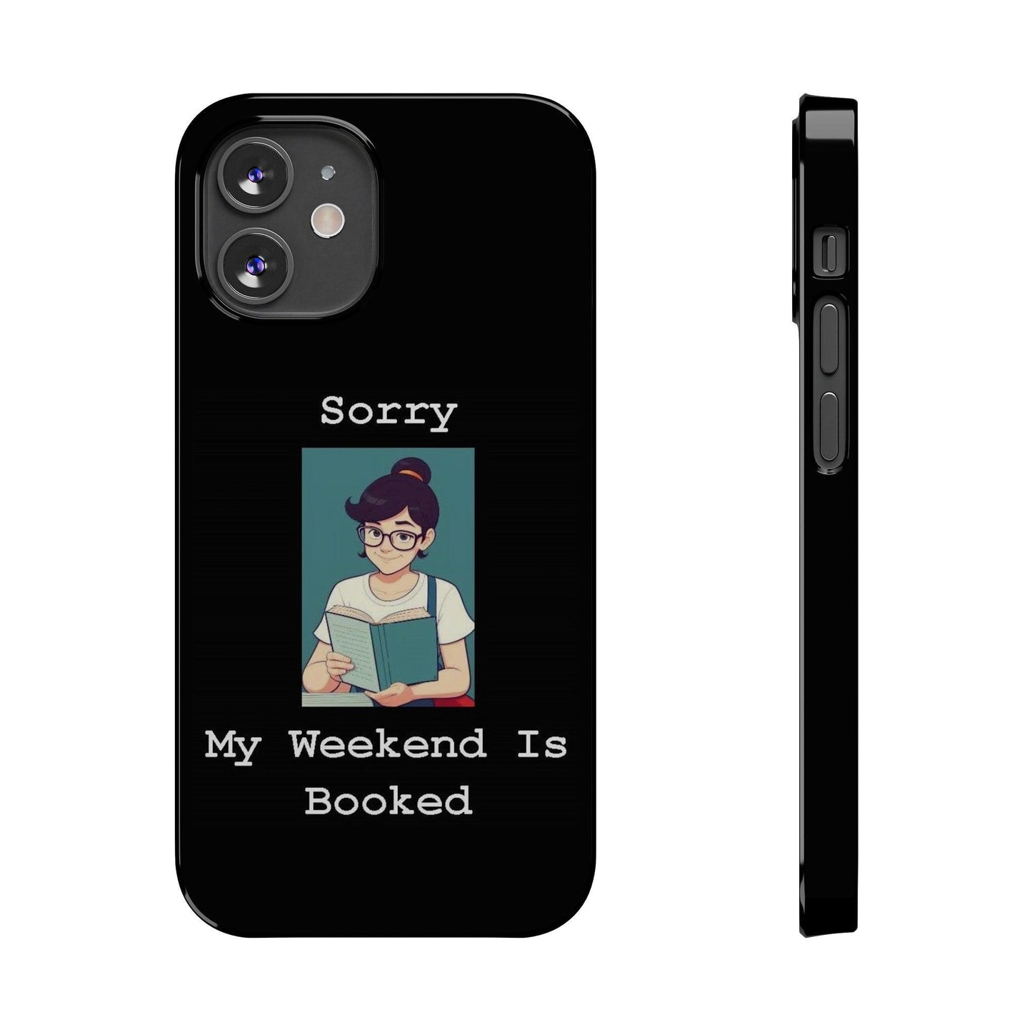 Booked 2 (Black) - Slim Phone Cases - Better Mode