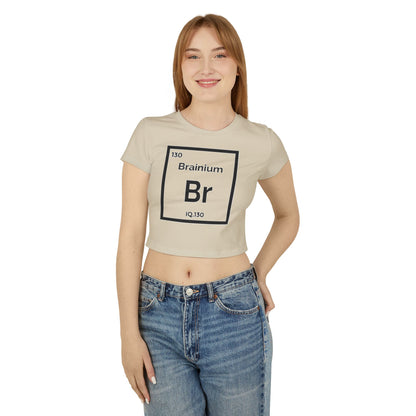 "Brainium" Periodic Table Women's Baby T-Shirt