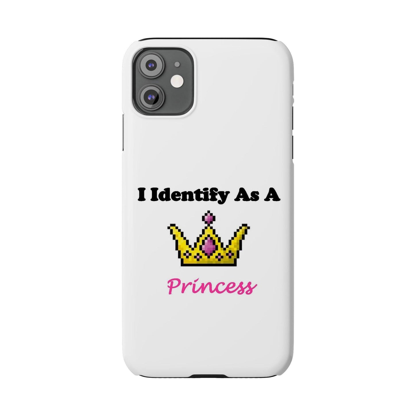 ID Princess (White) - Slim Phone Cases - Better Mode