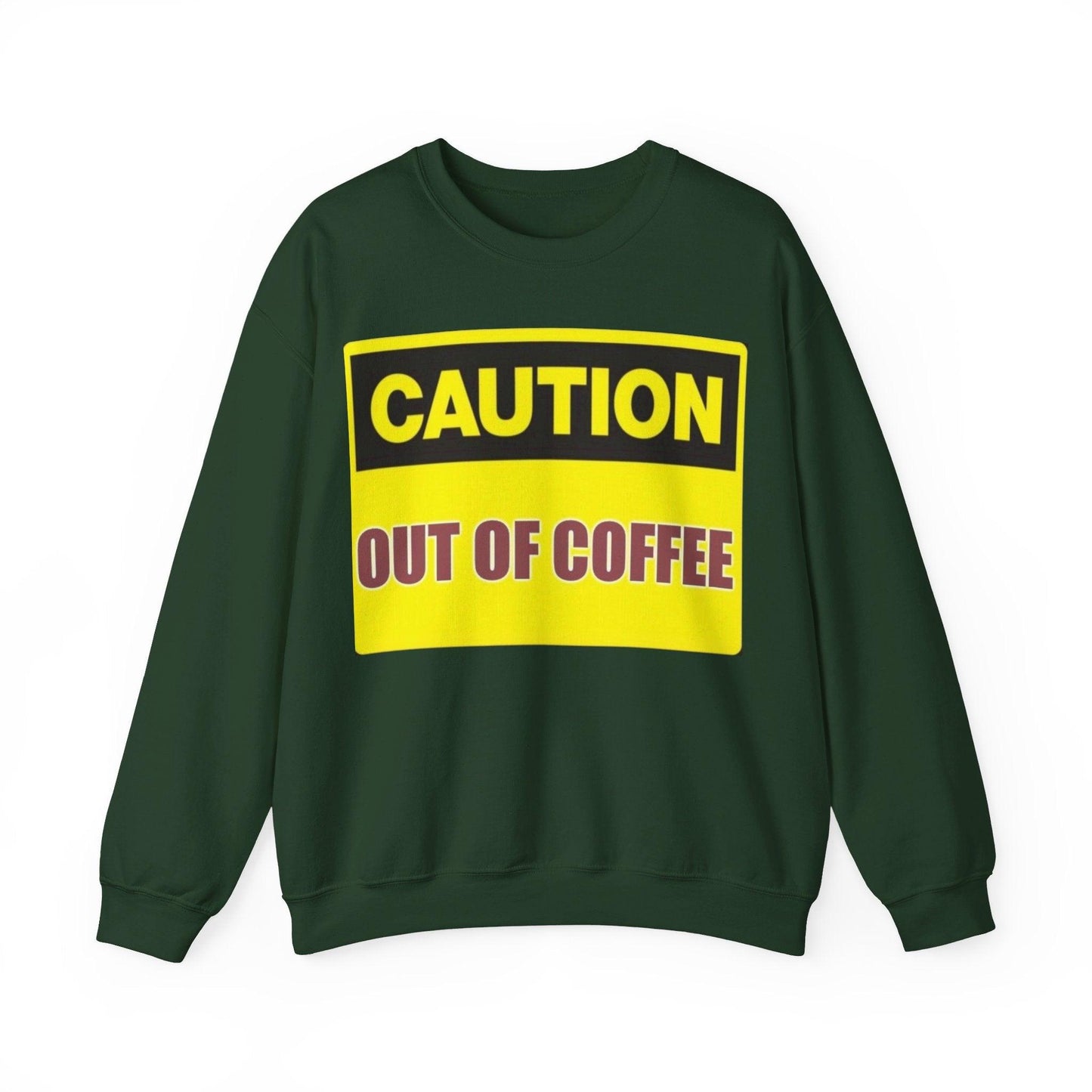 Caution Coffee - Unisex Heavy Blend™ Crewneck Sweatshirt