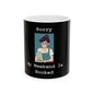 Sorry Booked 2 (Black) - Ceramic Mug, (11oz, 15oz)