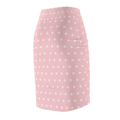 Pink Women's Pencil Skirt