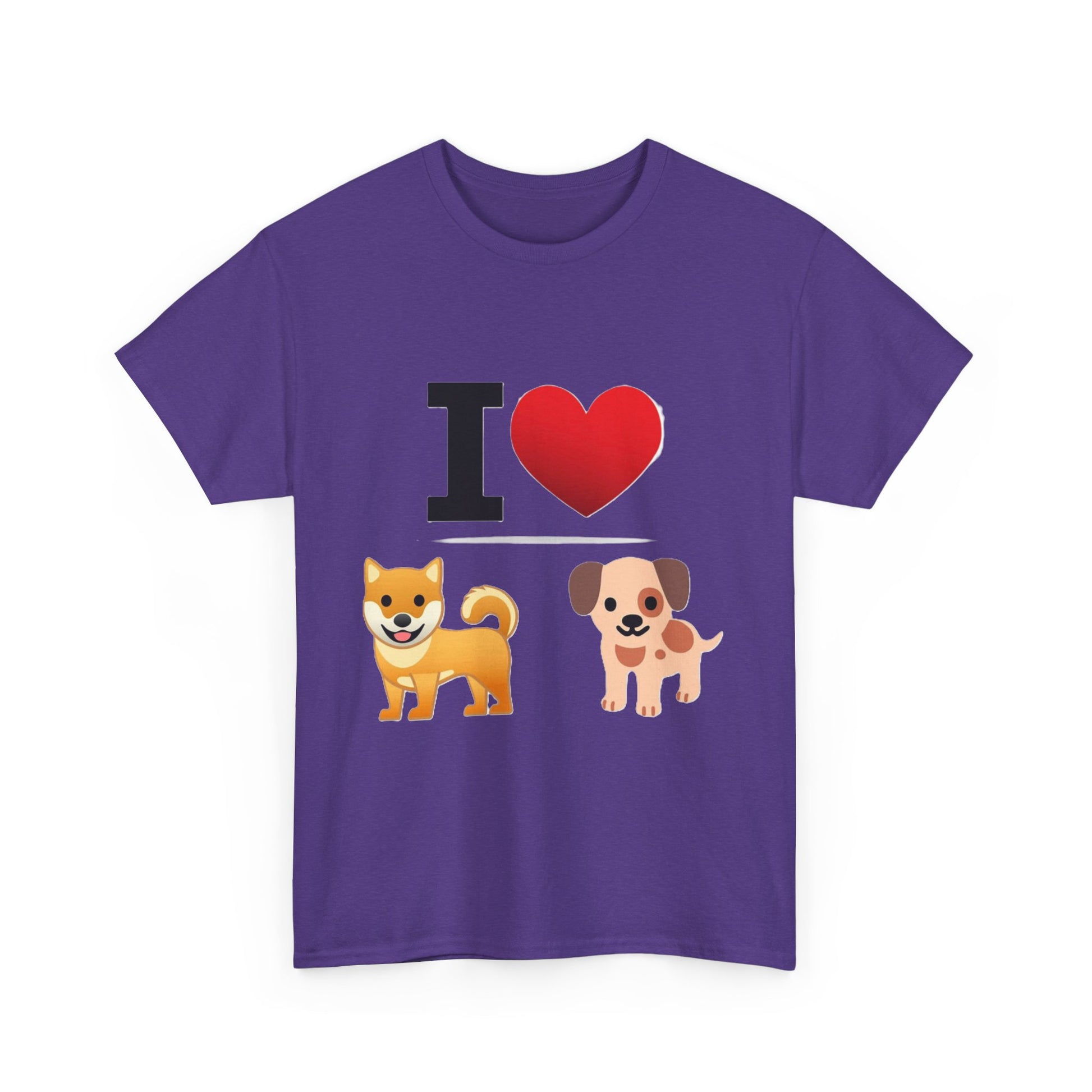 I Heart Dogs - Unisex Heavy Cotton T-Shirt - Better Mode