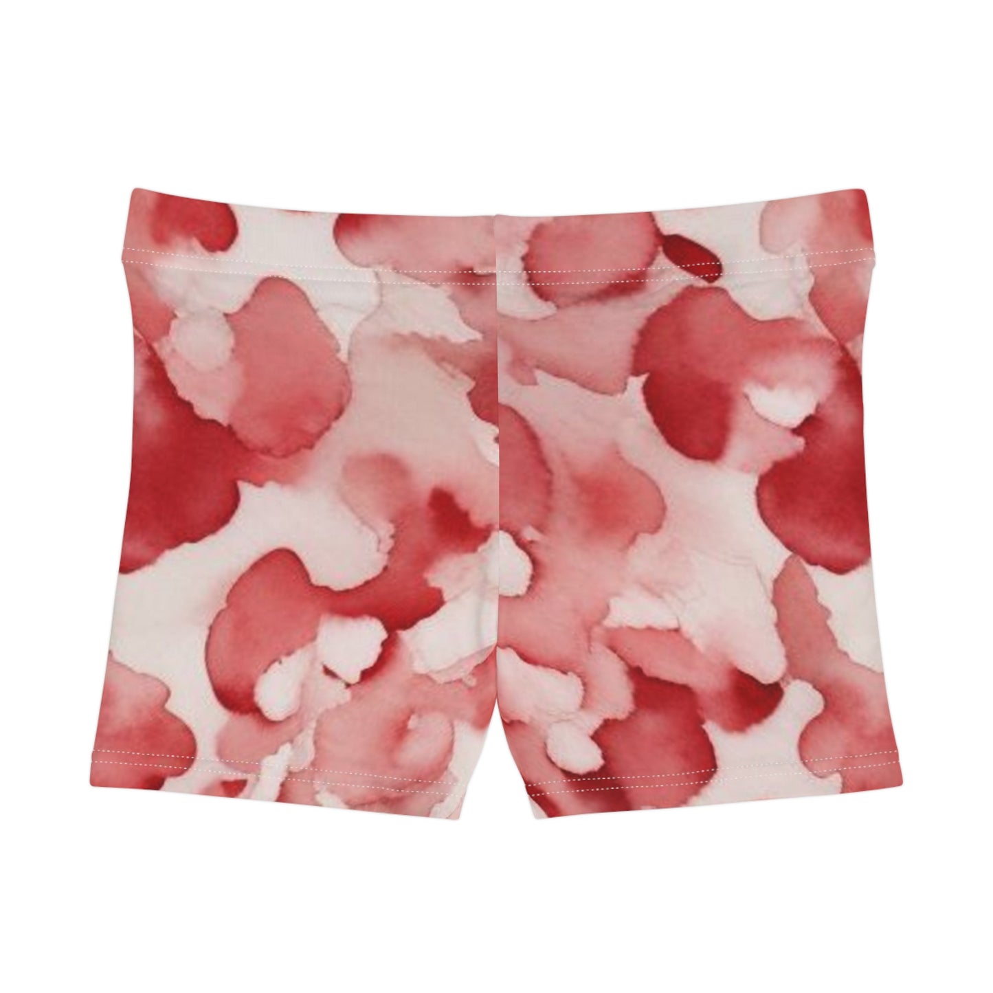 Red Floral Shorts