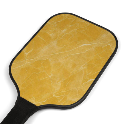 Yellow Marble Pattern - Pickleball Kit