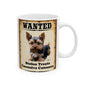 Wanted Poster Ceramic Mug - Yorkie