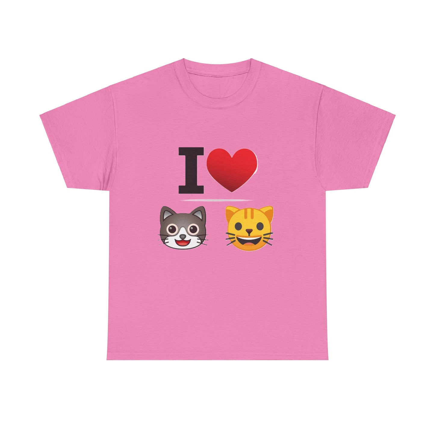 I Heart Cats - Unisex Heavy Cotton T-Shirt - Better Mode