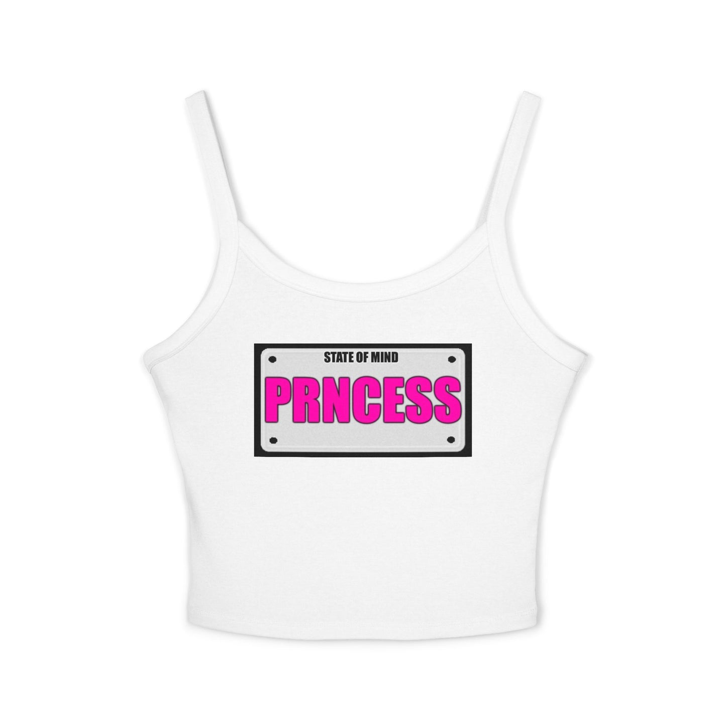 PRINCESS - Women's Spaghetti Strap Tank Top