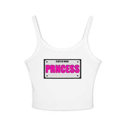 PRINCESS - Women's Spaghetti Strap Tank Top