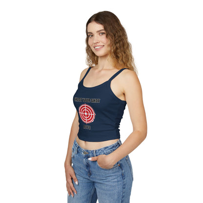 Shoot Your Shot - Women's Spaghetti Strap Tank Top