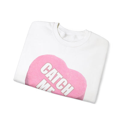 Candy Heart "Catch Me" - Crewneck Sweatshirt - Better Mode