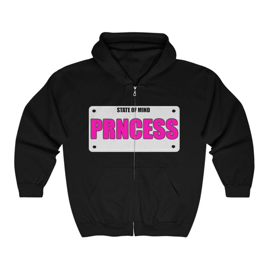 State Of Mind "Princess" - Full Zip Hooded Sweatshirt