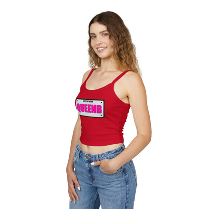 QUEENB - Women's Spaghetti Strap Tank Top