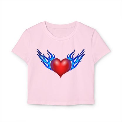 Winged Heart Baby Tee