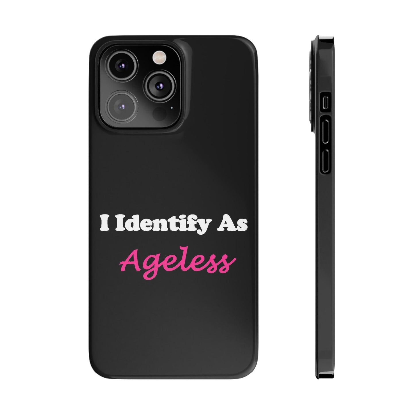 ID Ageless (Black) - Slim Phone Cases - Better Mode