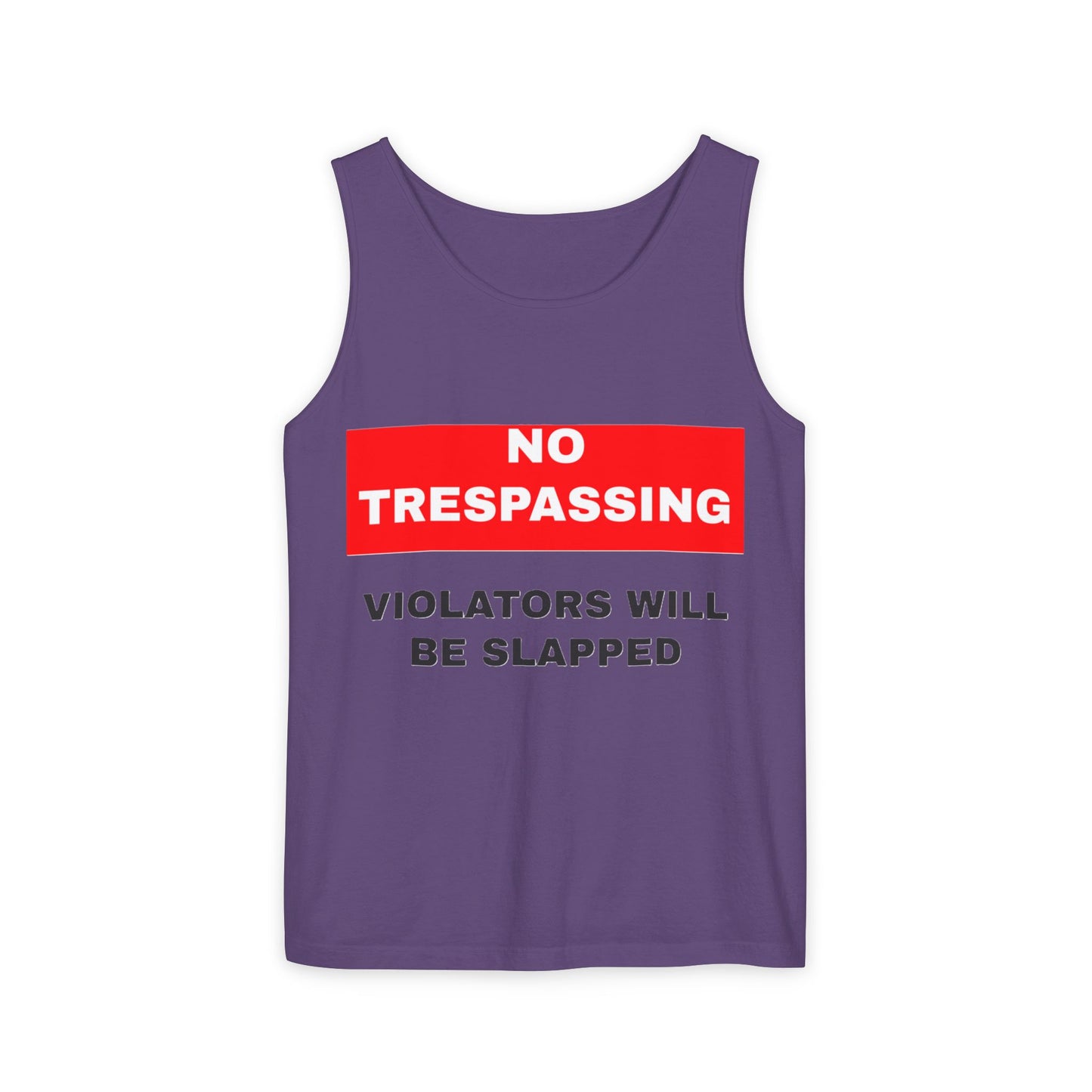 No Trespassing Tank Top
