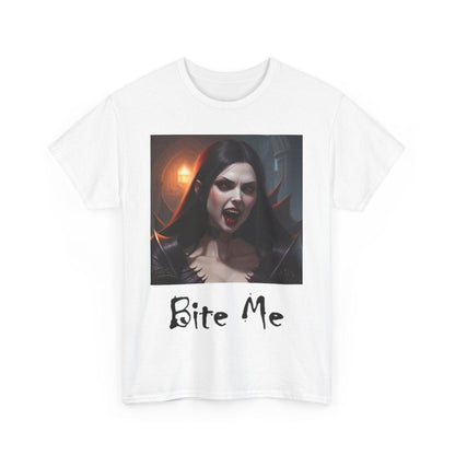 Halloween - Bite Me - Unisex Heavy Cotton T-Shirt