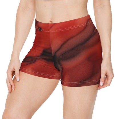 Red Marble Shorts