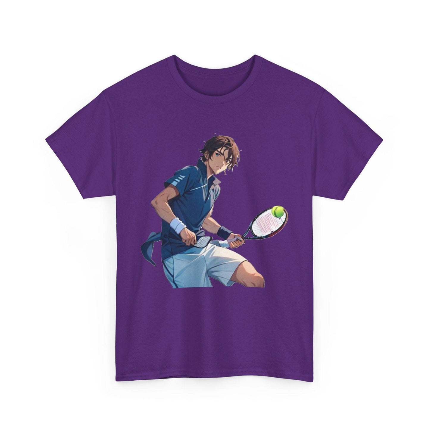 Anime Tennis 1 - Unisex Heavy Cotton T-Shirt