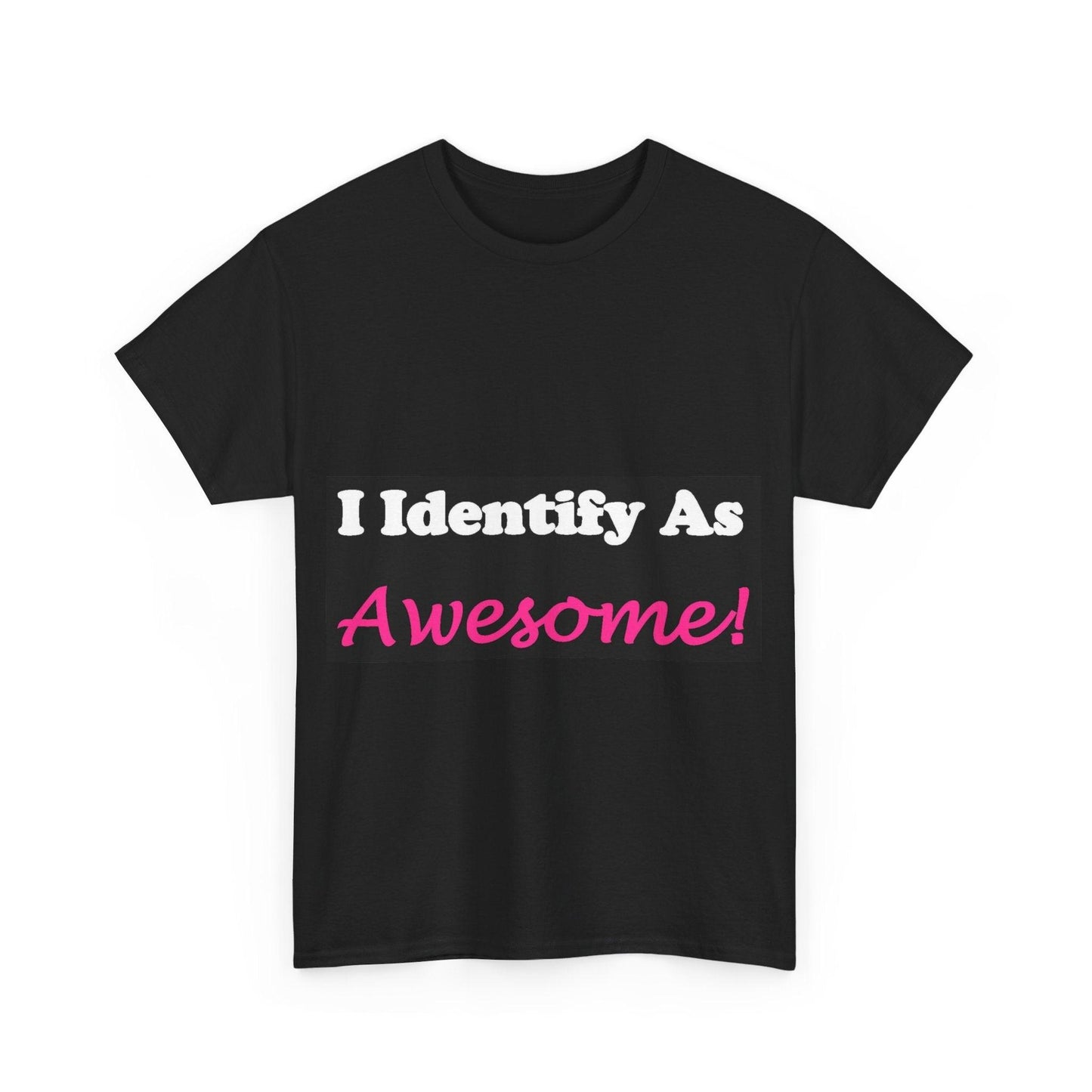 Awesome (Black) - Unisex Heavy Cotton Tee - Better Mode