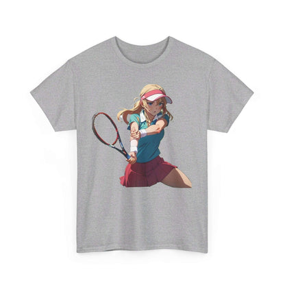 Anime Tennis 3 - Unisex Heavy Cotton T-Shirt