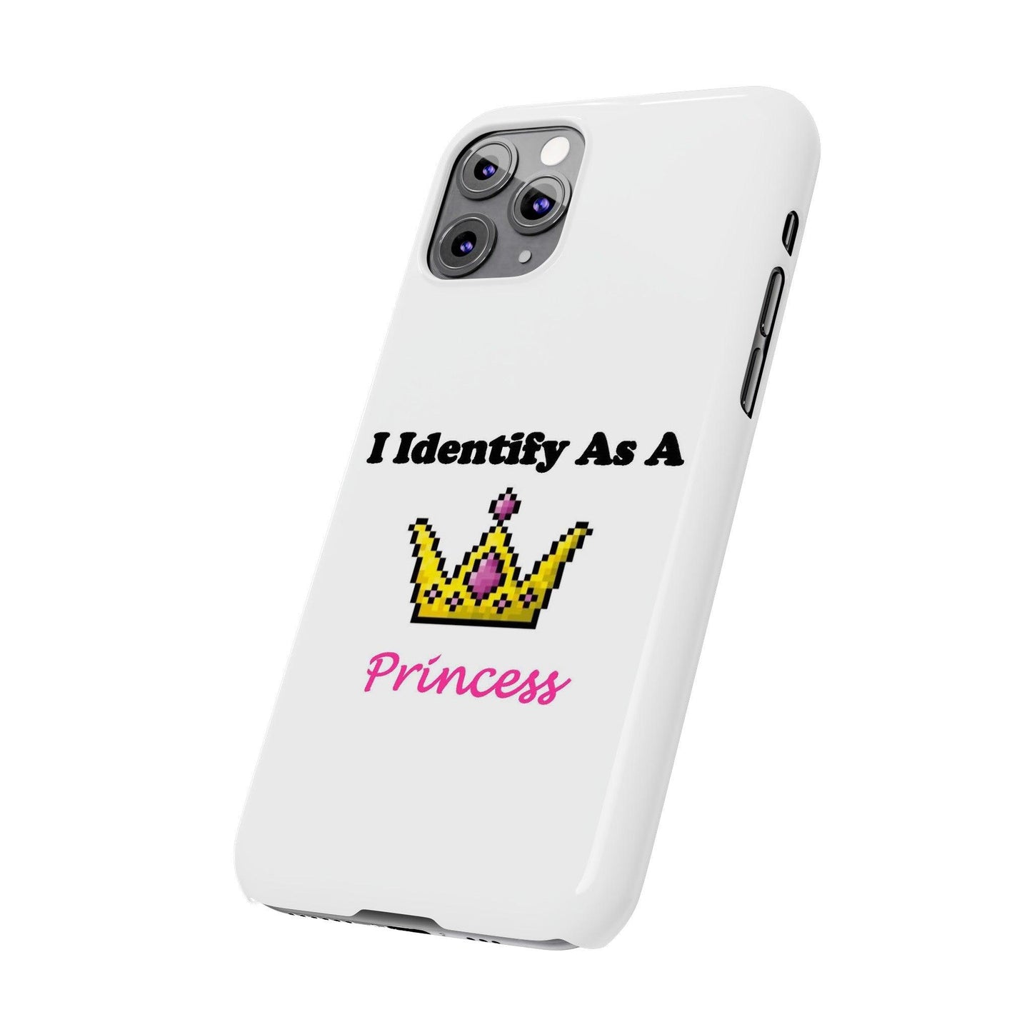 ID Princess (White) - Slim Phone Cases - Better Mode