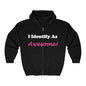 ID Awesome - Full Zip Hooded Sweatshirt