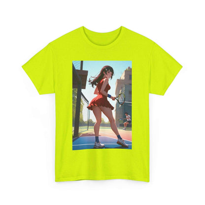 Anime Tennis 6 - Unisex Heavy Cotton T-Shirt