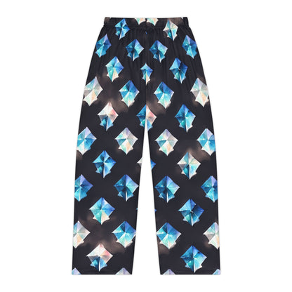 Diamond Pattern Women's Pajama Pants