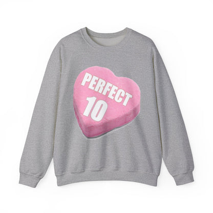 Candy Heart "Perfect 10" - Crewneck Sweatshirt - Better Mode