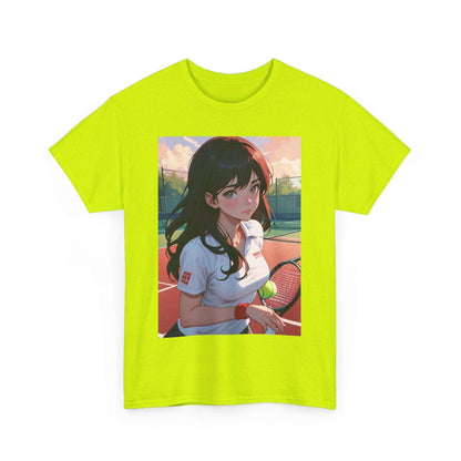 Anime Tennis 5 - Unisex Heavy Cotton T-Shirt