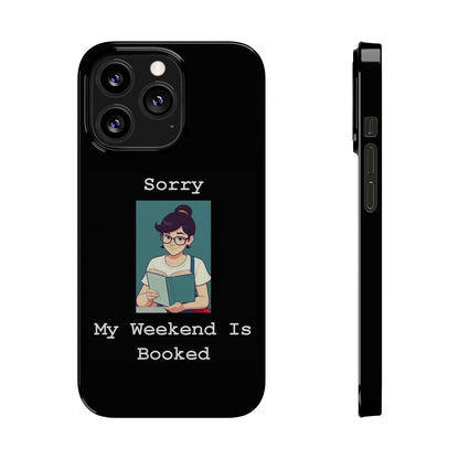 Booked 2 (Black) - Slim Phone Cases - Better Mode