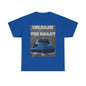 Unleash The Beast Classic Cars Blue Hood - Unisex Heavy Cotton T-Shirt