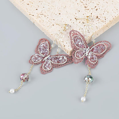 Lace Butterfly Earrings - Better Mode