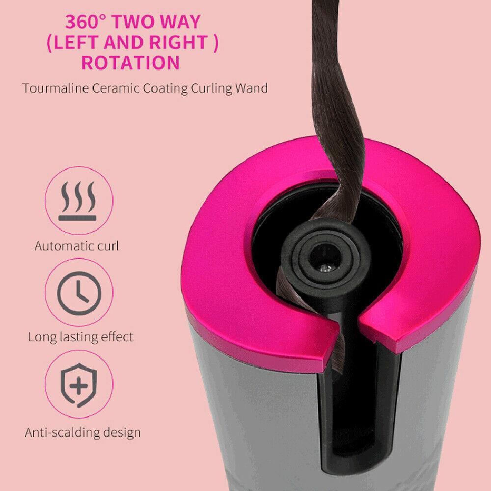 Electric Rotating Cordless Hair Curler