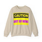 Caution Wine - Unisex Heavy Blend™ Crewneck Sweatshirt