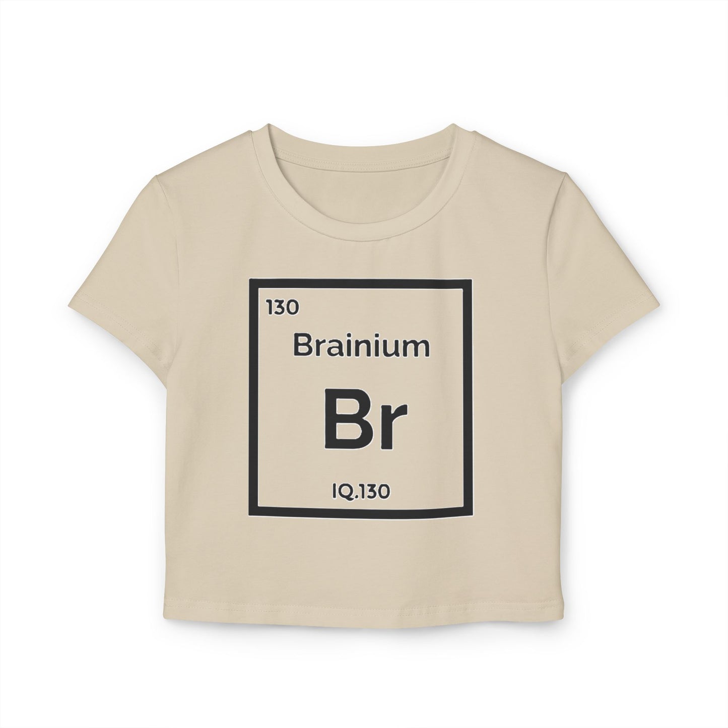 "Brainium" Periodic Table Women's Baby T-Shirt