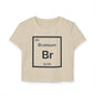 "Brainium" Periodic Table Women's Baby T-Shirt